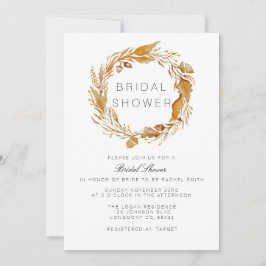 Fall Foliage | Brautparty Einladung