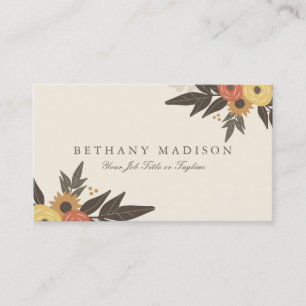 Fall Foliage Business Cards Visitenkarte