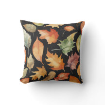 Fall Foliage - Elegante Herbstleaves Wasserfarbe