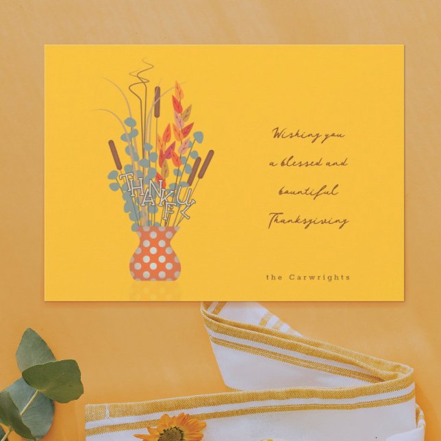 Fall-Foliage-Erntedank Einladung (Von Creator hochgeladen)