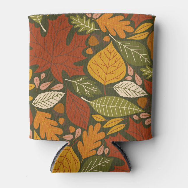 Fall Foliage kann kühler werden Dosenkühler (Vorderseite)