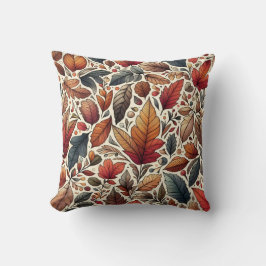 Fall Foliage Muster Kissen