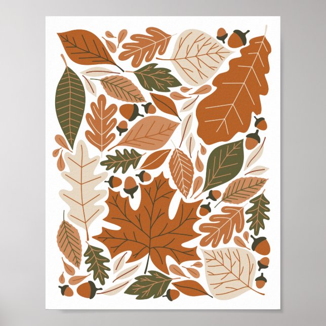 Fall Foliage Poster (Vorne)