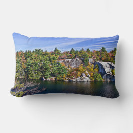 Fall Foliage um den Minnewaska-See Lendenkissen