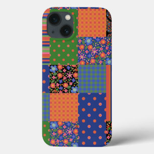 Fall "Folk Art Imitate Patchwork iPad Case-Mate" Case-Mate iPhone Hülle