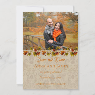 Fall Foto Save the Date