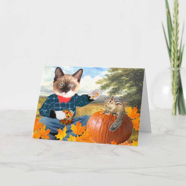 Fall Friends Card Karte (Vorderseite)