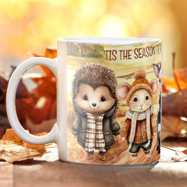 Fall Friends Niedlicher Tiere Name Kaffee Tasse