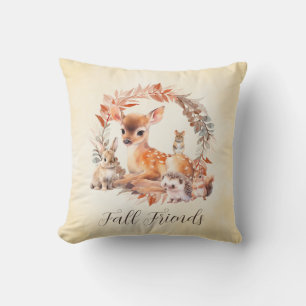 Fall Friends Throw Kissen