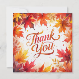 Fall Friendsgiving Dankeskarte