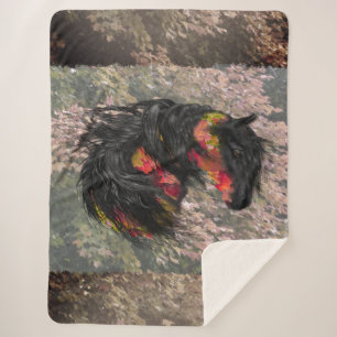 Fall Friesian Horse Sherpadecke