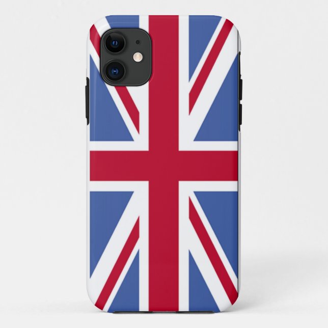 Fall für das iPhone der britischen Flagge Case-Mate iPhone Hülle (Rückseite)