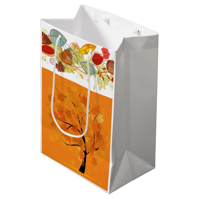 Fall für Fall Mittlere Geschenktüte (Vorderseite Schrägansicht)