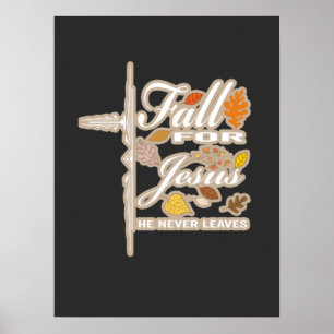 Fall für Jesus er nie verlasse Poster