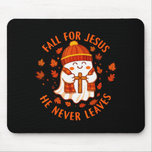 Fall Für Jesus Er Verlässt Niemals Christlicher Ge Mousepad