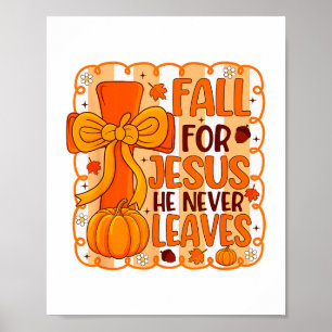 Fall für Jesus, Er Verlässt Niemals Herbst Christl Poster