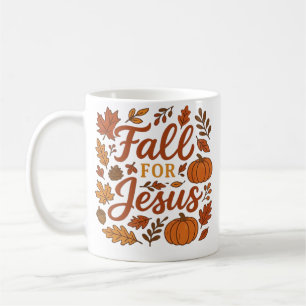 Fall Für Jesus Herbst Kürbis Christlicher Glaube K Kaffeetasse
