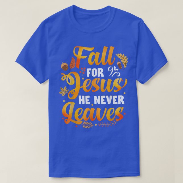 Fall für Jesus T-Shirt (Design vorne)
