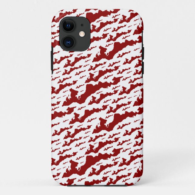 Fall für klassische Fishers Island-Logo Case-Mate iPhone Hülle (Rückseite)