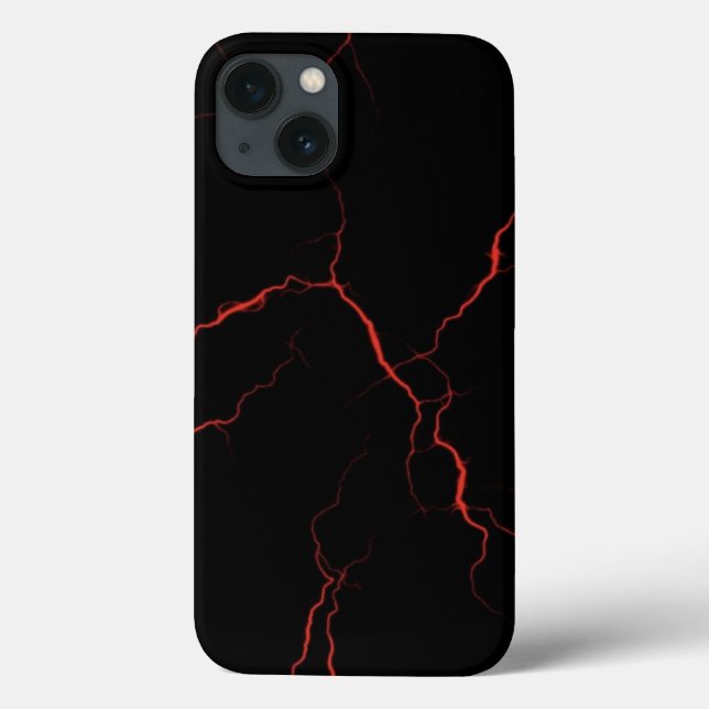 Fall für Red Lighting Case-Mate-iPhone Case-Mate iPhone Hülle (Rückseite)
