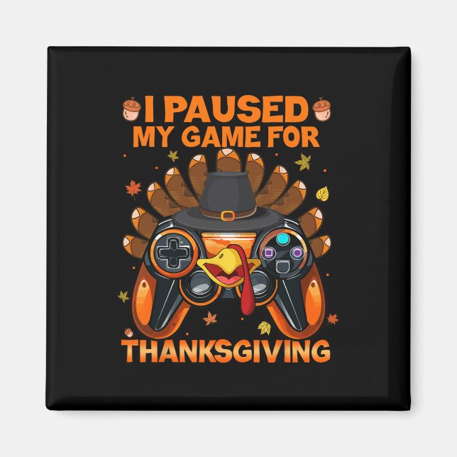 Fall Gaming Controller Türkei Funny Boy Kids Magnet (Vorne)