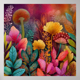 Fall Garden Poster