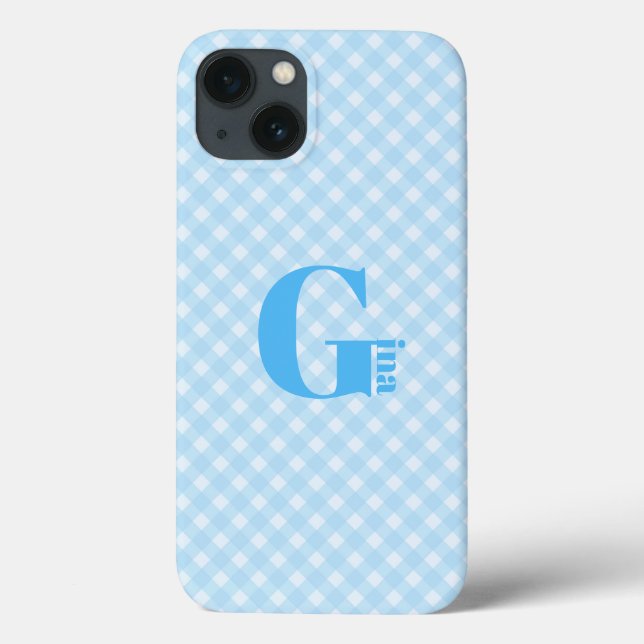Fall Gina Gingham Case-Mate iPhone Hülle (Rückseite)