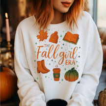 Fall Girl Era Sweatshirt, Herbst Mädchen Shirt Ges