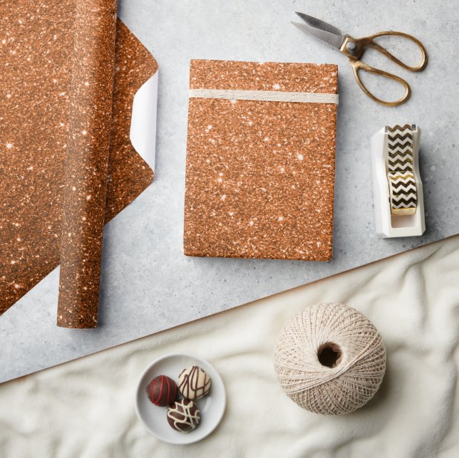 Fall Glitzer Geschenkpapier (Kunsthandwerk)