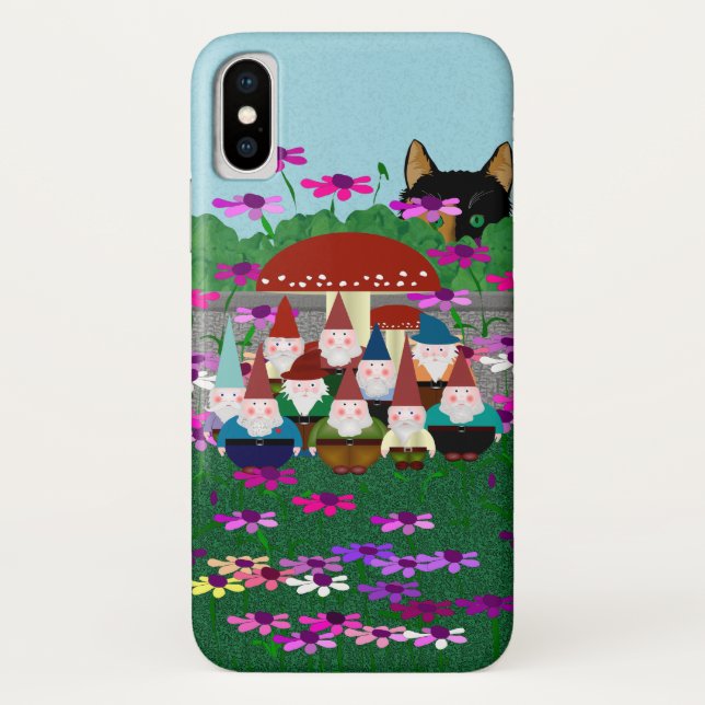 Fall Gnomes iPhone Case-Mate iPhone Hülle (Rückseite)