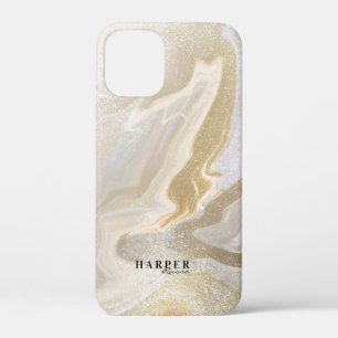 Fall Gold Glitzer Individuelle Name Case-Mate iPho iPhone Hülle
