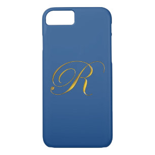 Fall Gold Monogram R iPhone 7 Case-Mate iPhone Hülle