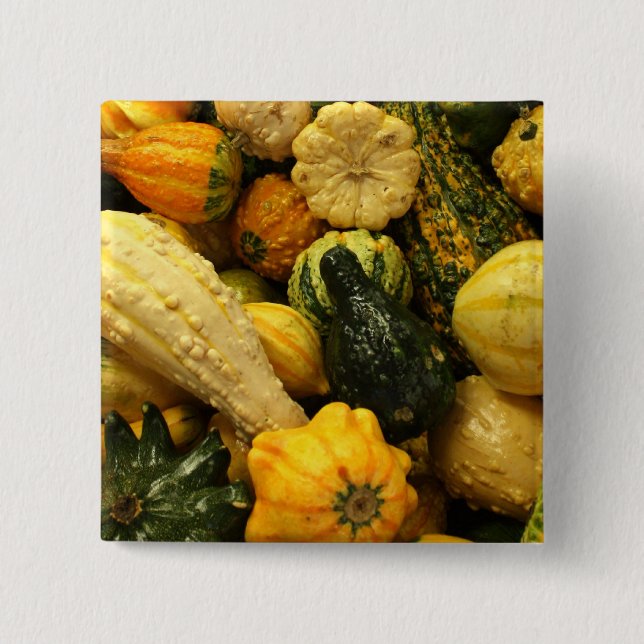Fall Gourds Button (Vorderseite)
