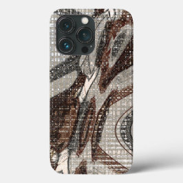 Fall Graue und braune Abstrakt Art Case-Mate iPhon iPhone Hülle