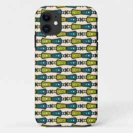 Fall Green Aquamarin Black Cream Tribal iPhone 5/5 Case-Mate iPhone Hülle