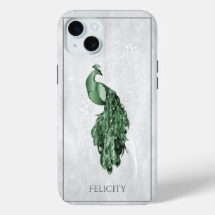 Fall Green Elegant Peacock Case-Mate iPhone Hülle