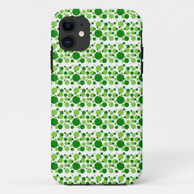 Fall Green Polka Dot iPhone 5 Case-Mate iPhone Hülle (Rückseite)