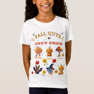 "Fall Guys Cozy Crew" Kinder-Herbst-T-Shirt  T-Shirt