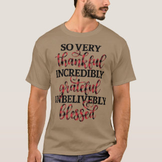 Fall Halloween Thanksgiving Grateful Pregnancy Ann T-Shirt