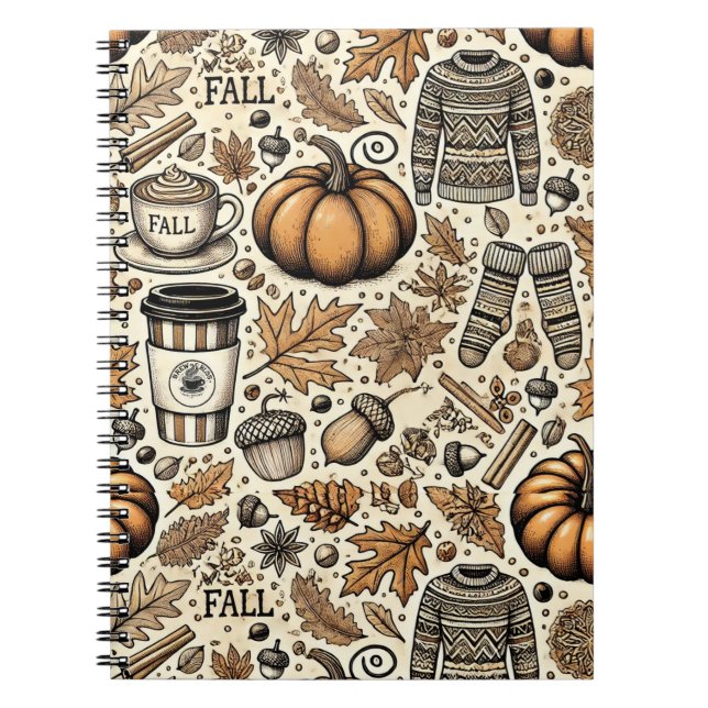 Fall Harvest Notizblock (Vorderseite)