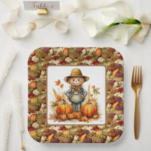 Fall Harvest Pappteller