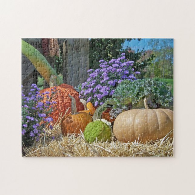 Fall Harvest Puzzle (Horizontal)