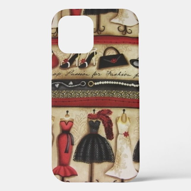 Fall Haute Fashion Case-Mate iPhone Hülle (Rückseite)