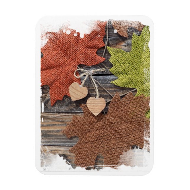 Fall Hearts Magnet (Vertikal)