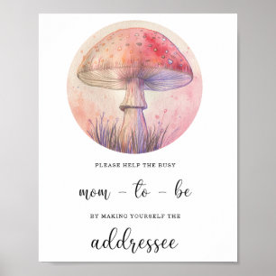 Fall Hilfe für die betriebliche Mama, um einen Ums Poster