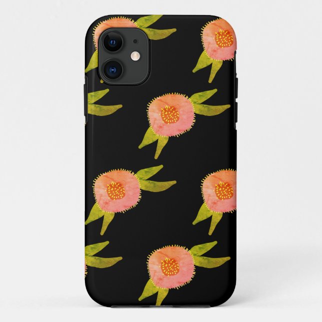 Fall Hippie Blume Case-Mate iPhone Hülle (Rückseite)