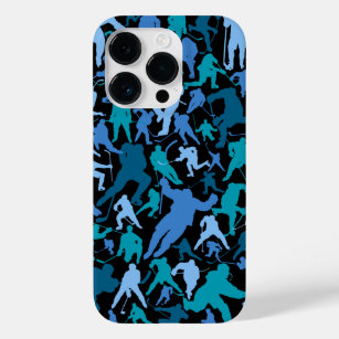Fall Hockey Player Muster Case-Mate iPhone Case-Mate iPhone 14 Pro Hülle