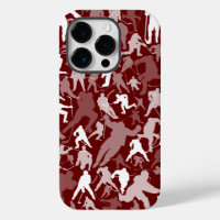 Fall Hockey Player Muster Case-Mate iPhone