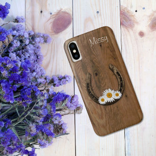 Fall Horseshoe und Daisies iPhone X Case-Mate iPhone Hülle