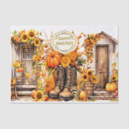 Fall House Seidenpapier